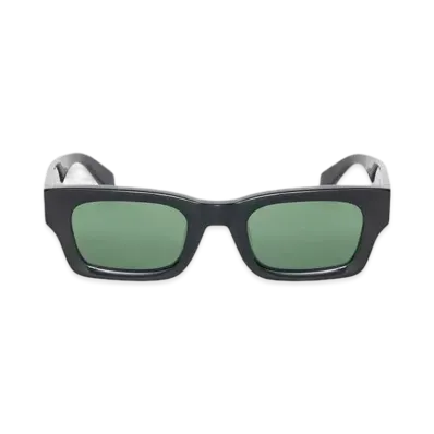 Stussy Vincent Sunglasses "Black / Green Lens"
