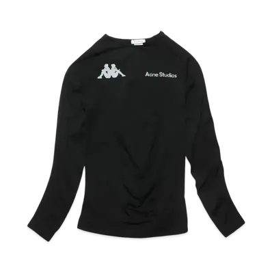 Acne Studios x Kappa Logo T-Shirt "Black"