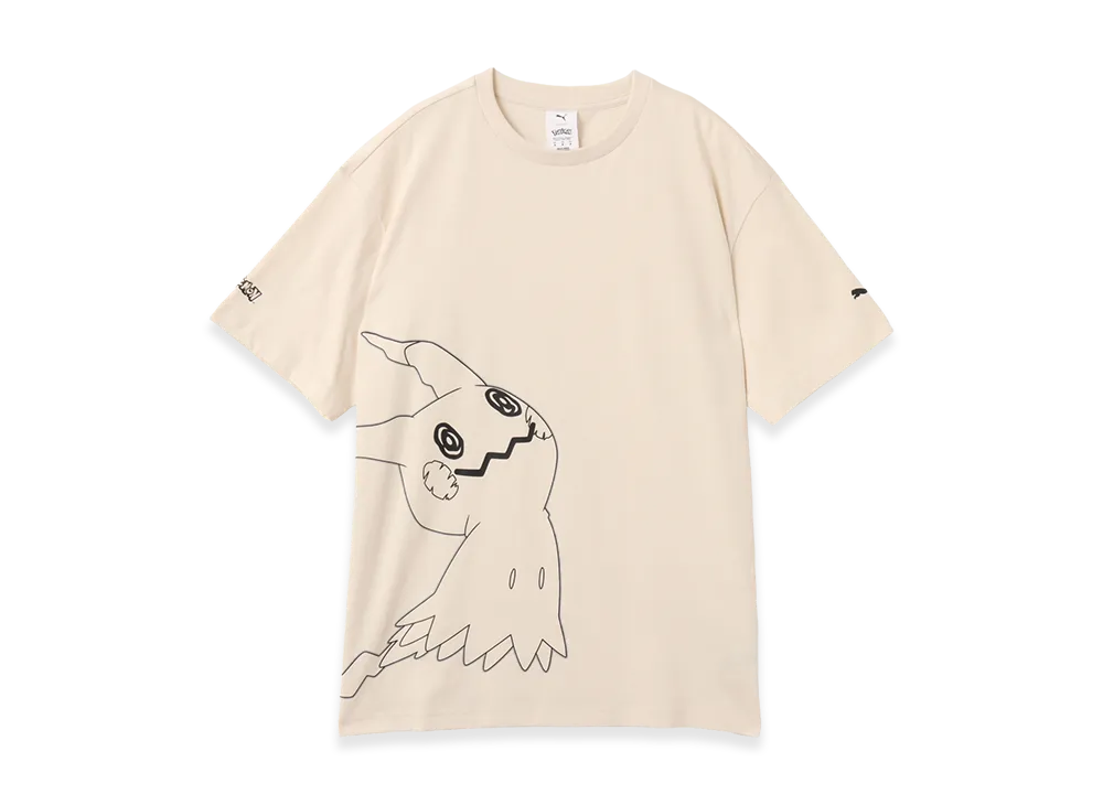PUMA x Pokemon Relaxed Graphic Tee "Beige"