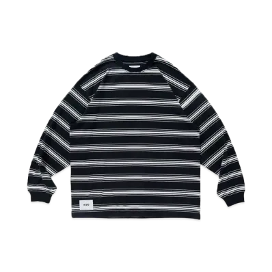 WTAPS Bdy 01 / LS / Cotton. Textile "Black"