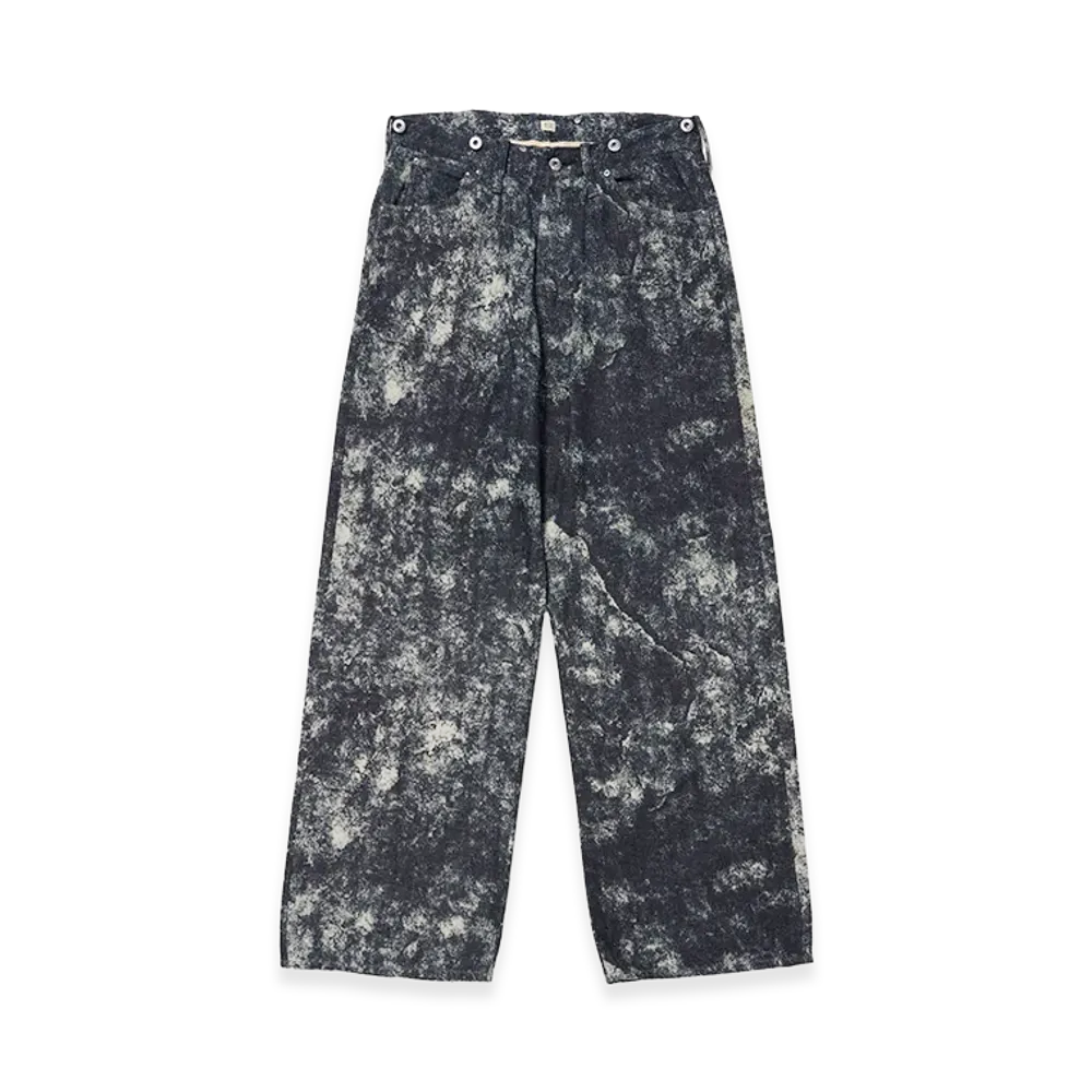 T.T Taiga Takahashi LOT.704 Denim Trousers C.1920's "Discharged Indigo"