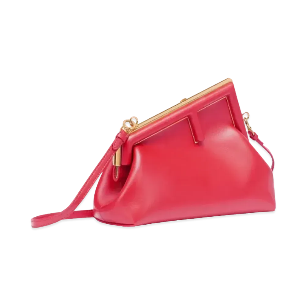 FENDI Fendi First Small Leather Bag "Pink"