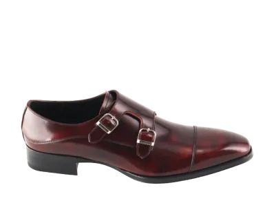 REGAL Monk Strap Calf Leather "Wine" 27ELBD