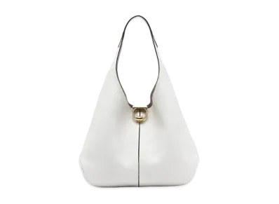 Salvatore Ferragamo Gancini Hobo Bag "Gull Grey"