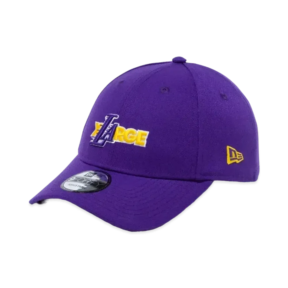XLARGE x New Era x NBA LAKERS STANDARD LOGO SNAPBACK CAP "Purple"