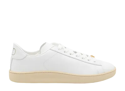 Valentino Garavani White Leather Vlogo Signature Sneakers "White"