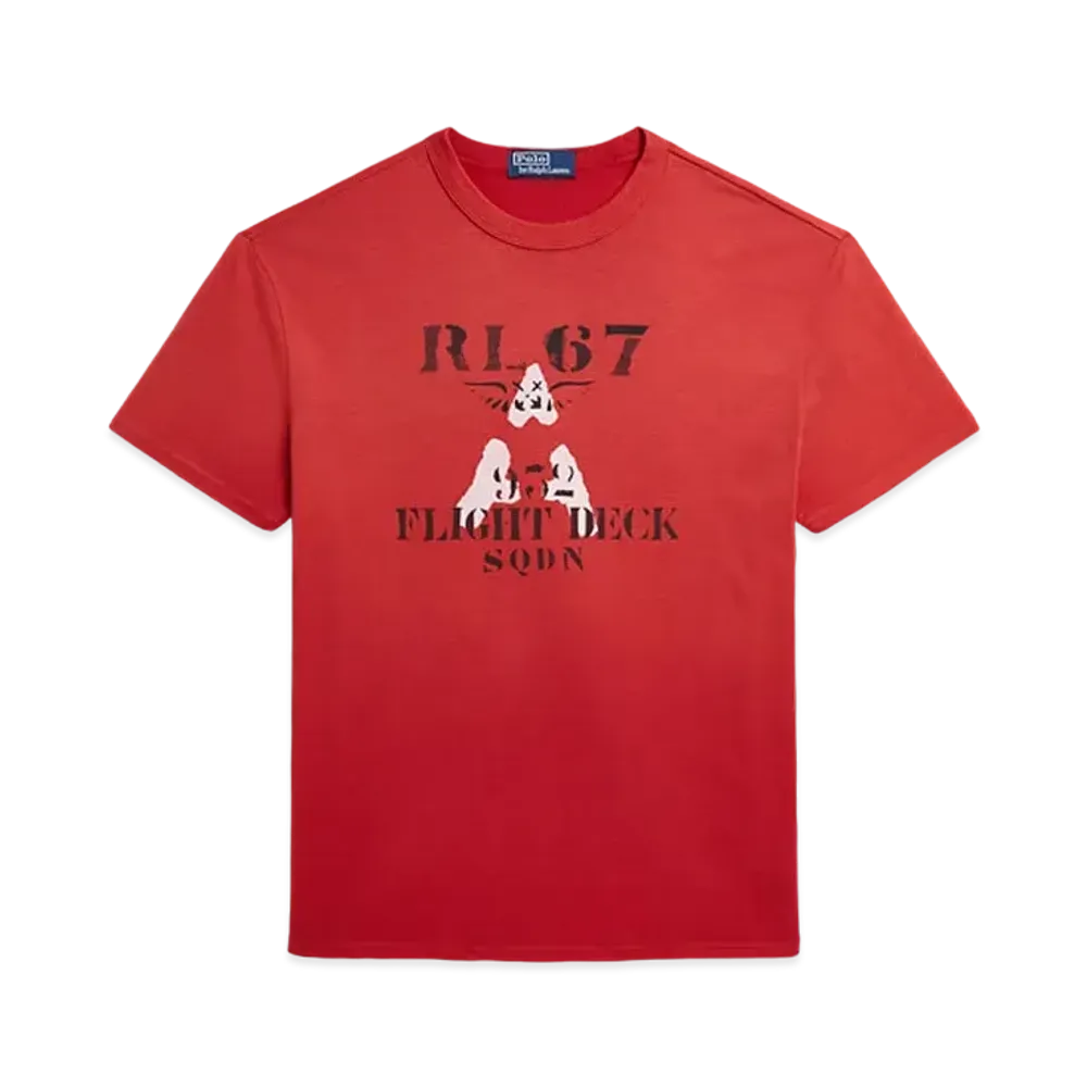 Polo Ralph Lauren Classic Fit Jersey Graphic Tee "Red"