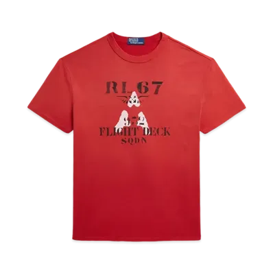 Polo Ralph Lauren Classic Fit Jersey Graphic Tee "Red"