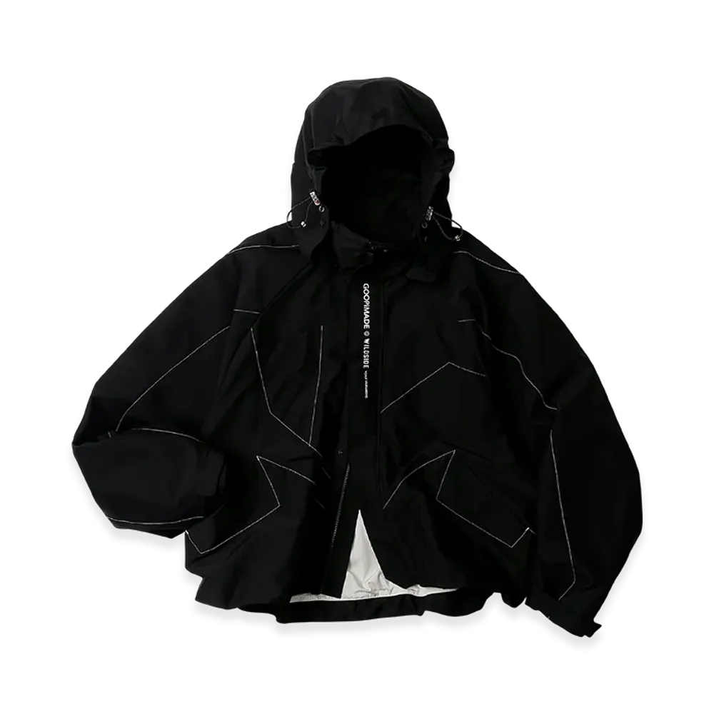 WILDSIDE YOHJI YAMAMOTO x GOOPiMADE THE-9 Technical Parka "Black"