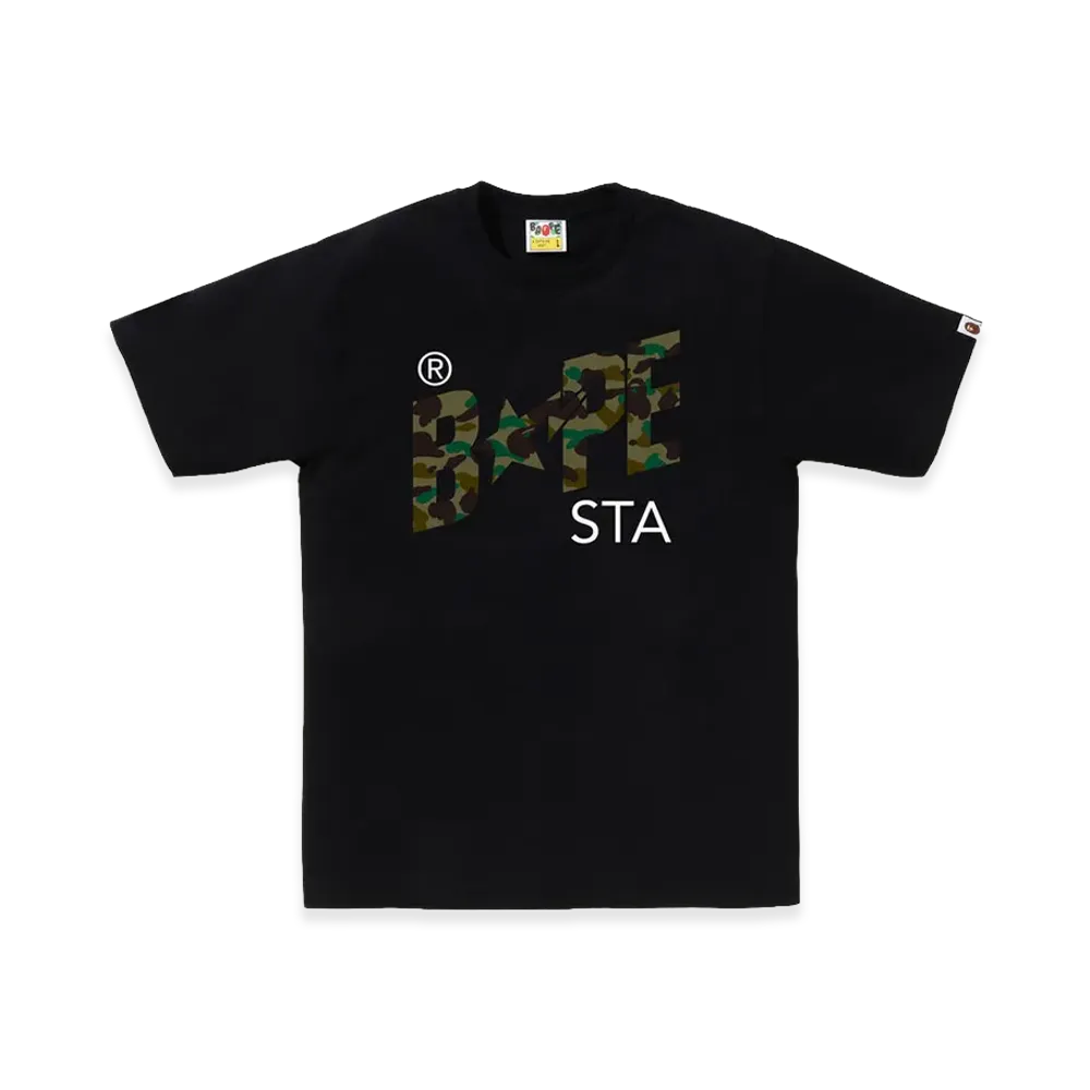A BATHING APE Bape Sta Tee "Black"