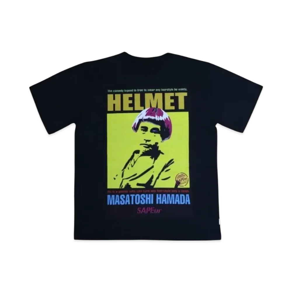 SAPEur x MASATOSHI HAMADA A Laugh For Life SS Tee Kids "Black"