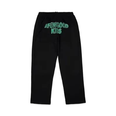 A FEW GOOD KIDS College Sweat Pants "Black"