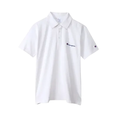 Champion Short Sleeve Polo Shirt 25SS "White"
