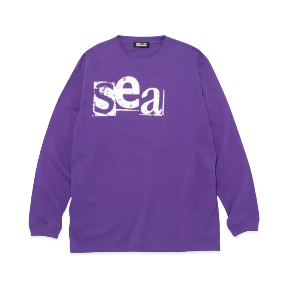 GOD SELECTION XXX x WIND AND SEA Long Sleeve T-Shirt GX-A23-WSLT-02 "Purple"