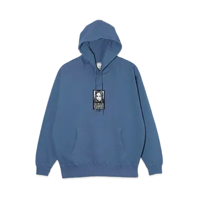 X-Girl Face Patch Sweat Hoodie "Blue"