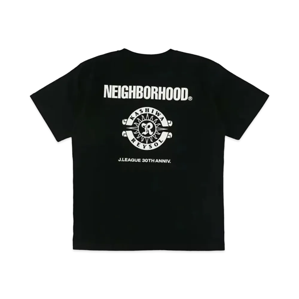 NEIGHBORHOOD x Kashiwa Reysol Collab Short Sleeved T-shirt "Black"
