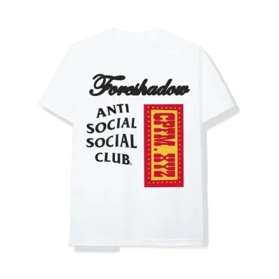 ANTI SOCIAL SOCIAL CLUB x CPFM Tee "White" (FW20)