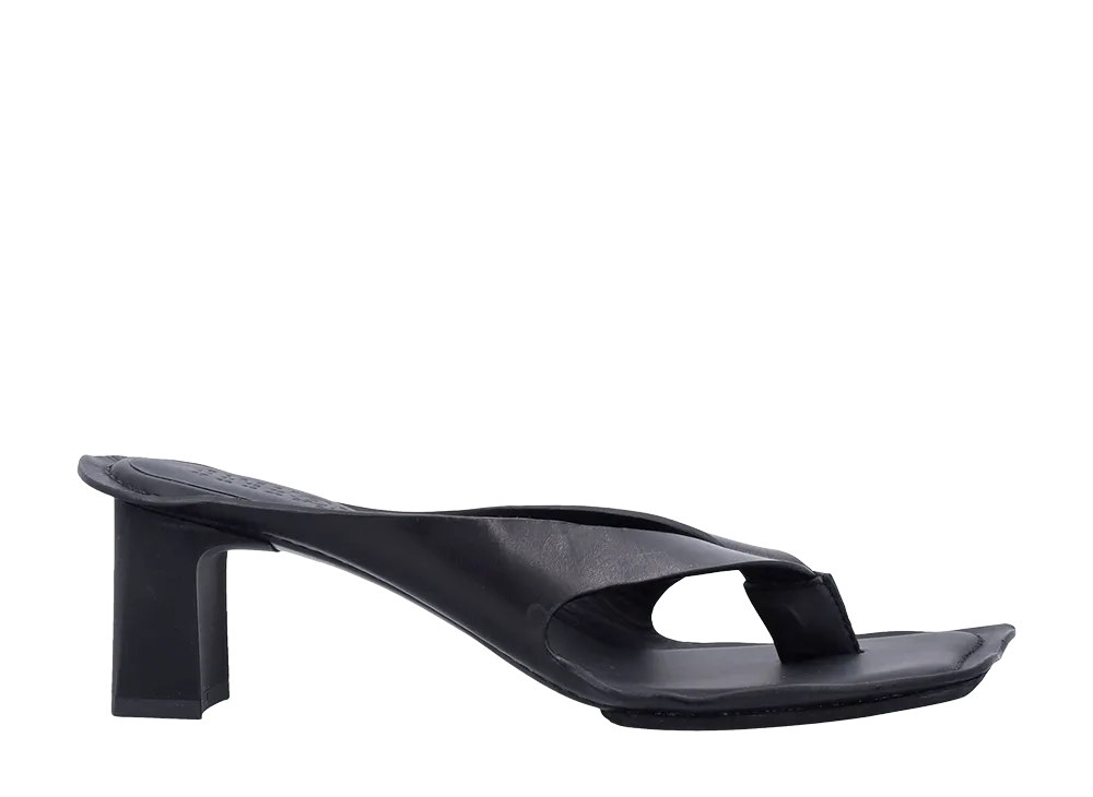 MM6 Maison Margiela Women's Flat Shoes "Black"