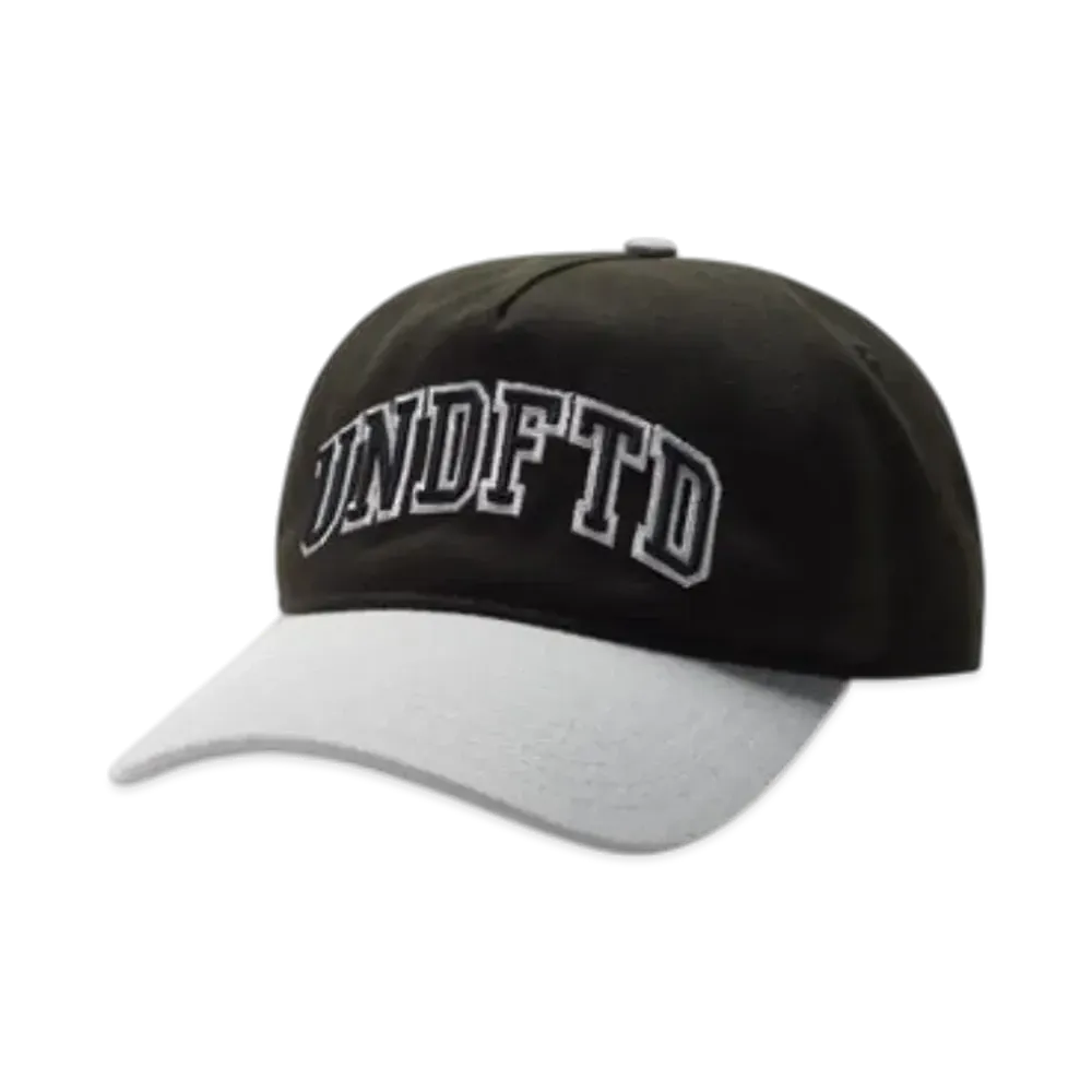 UNDEFEATED 2-Tone Arch Snapback "Black"