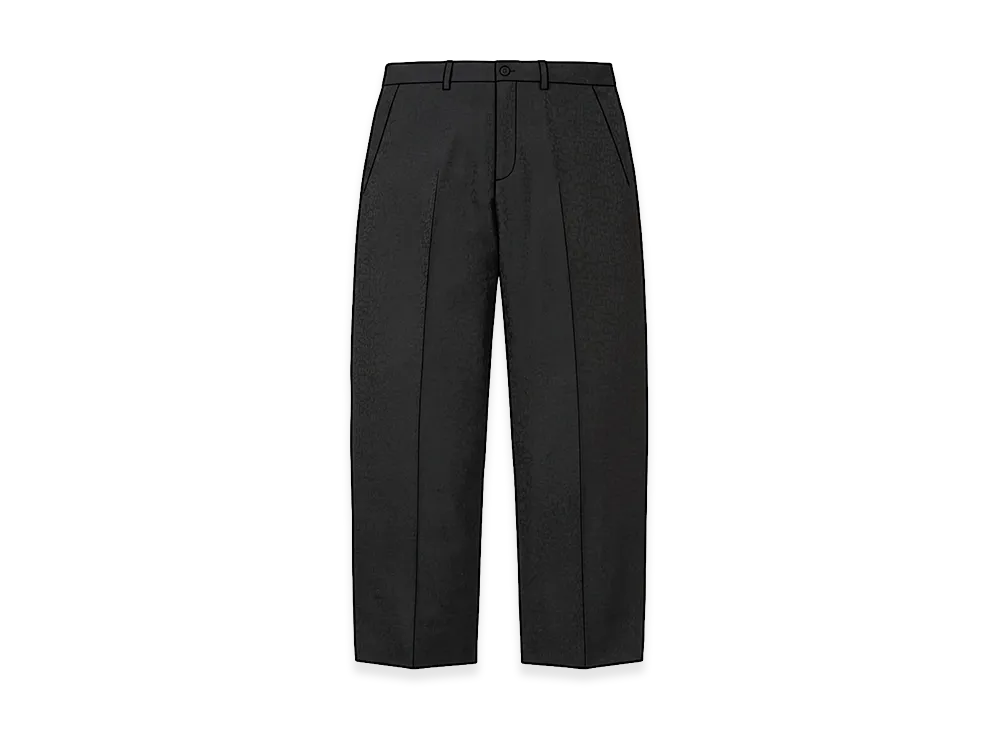 Supreme Leopard Wool Trouser "Black"