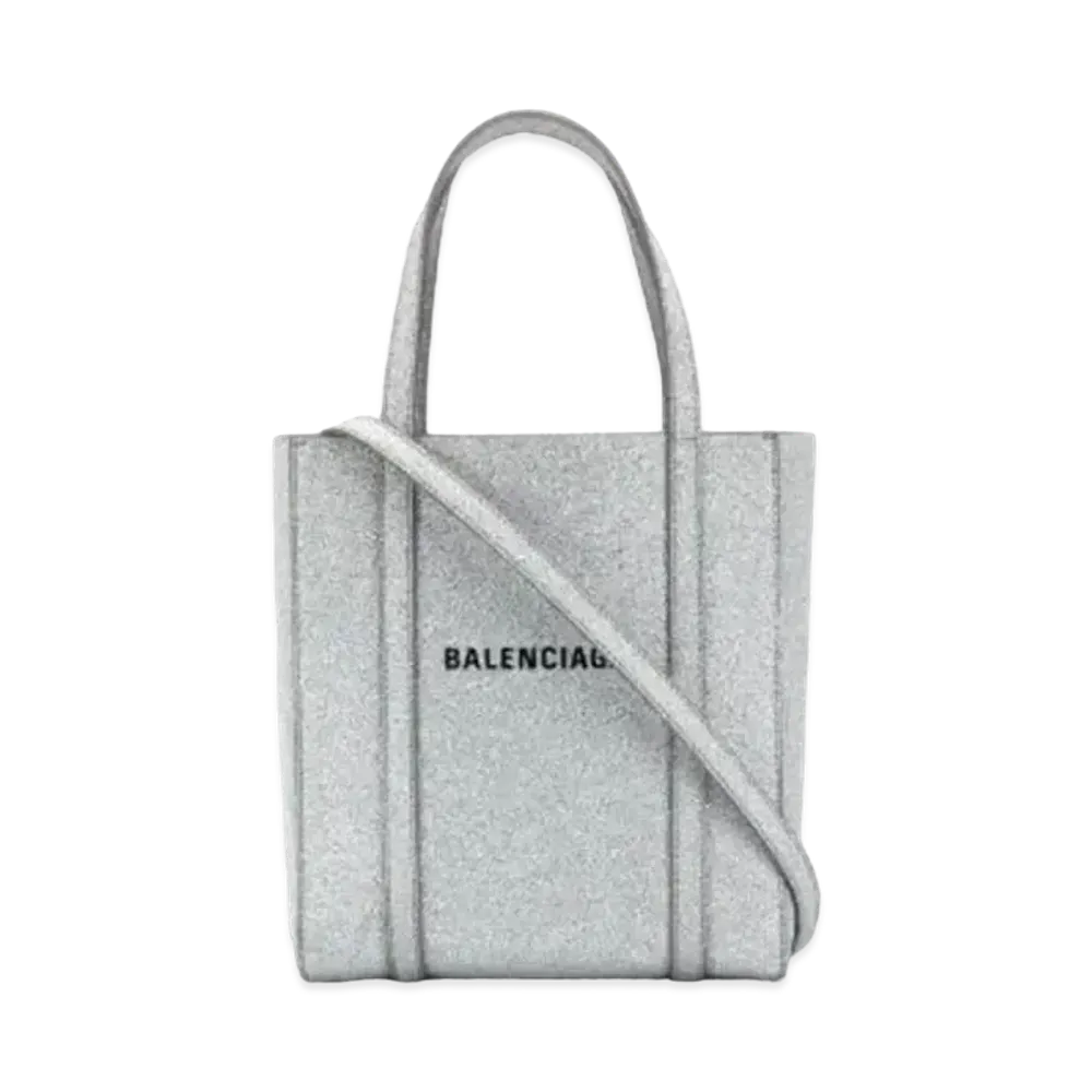 BALENCIAGA Everyday XXS Tote Bag "Silver"