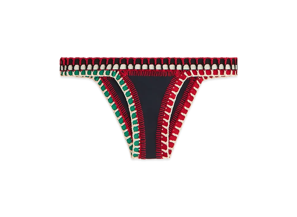 Kith x KIINI Women's Triangle Bikini Bottom "Black"