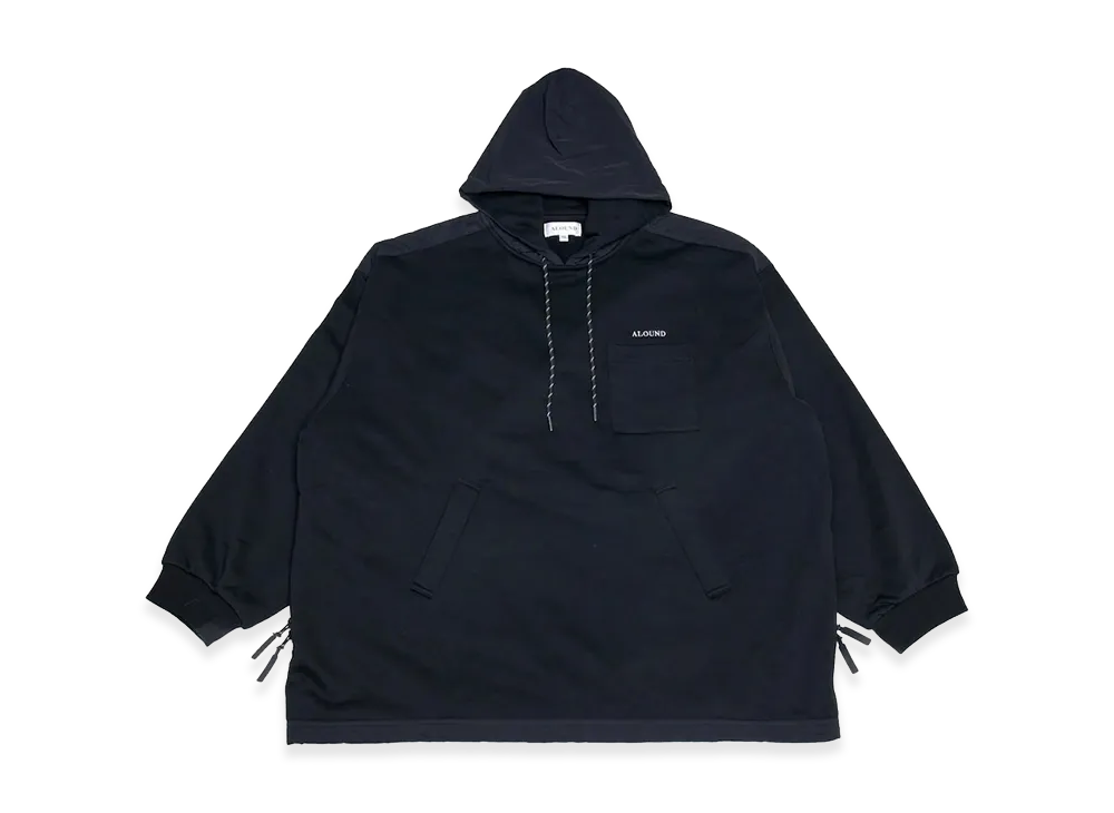 ALOUND Ventilation Sweat Hoodie "Black"