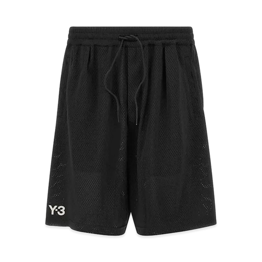 Y-3 Mesh Bermuda Shorts "Black"