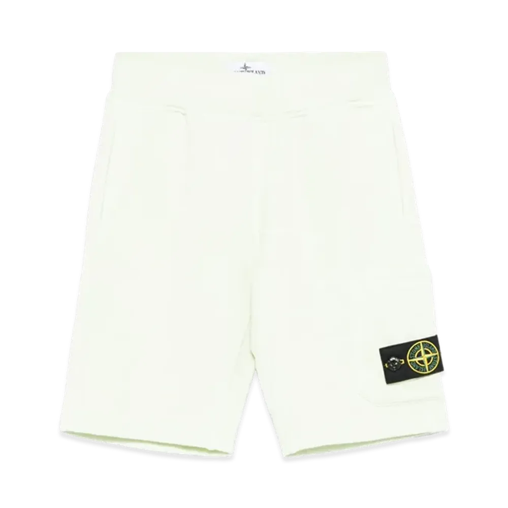 Stone Island Kids Sweatshirt Shorts "Green"