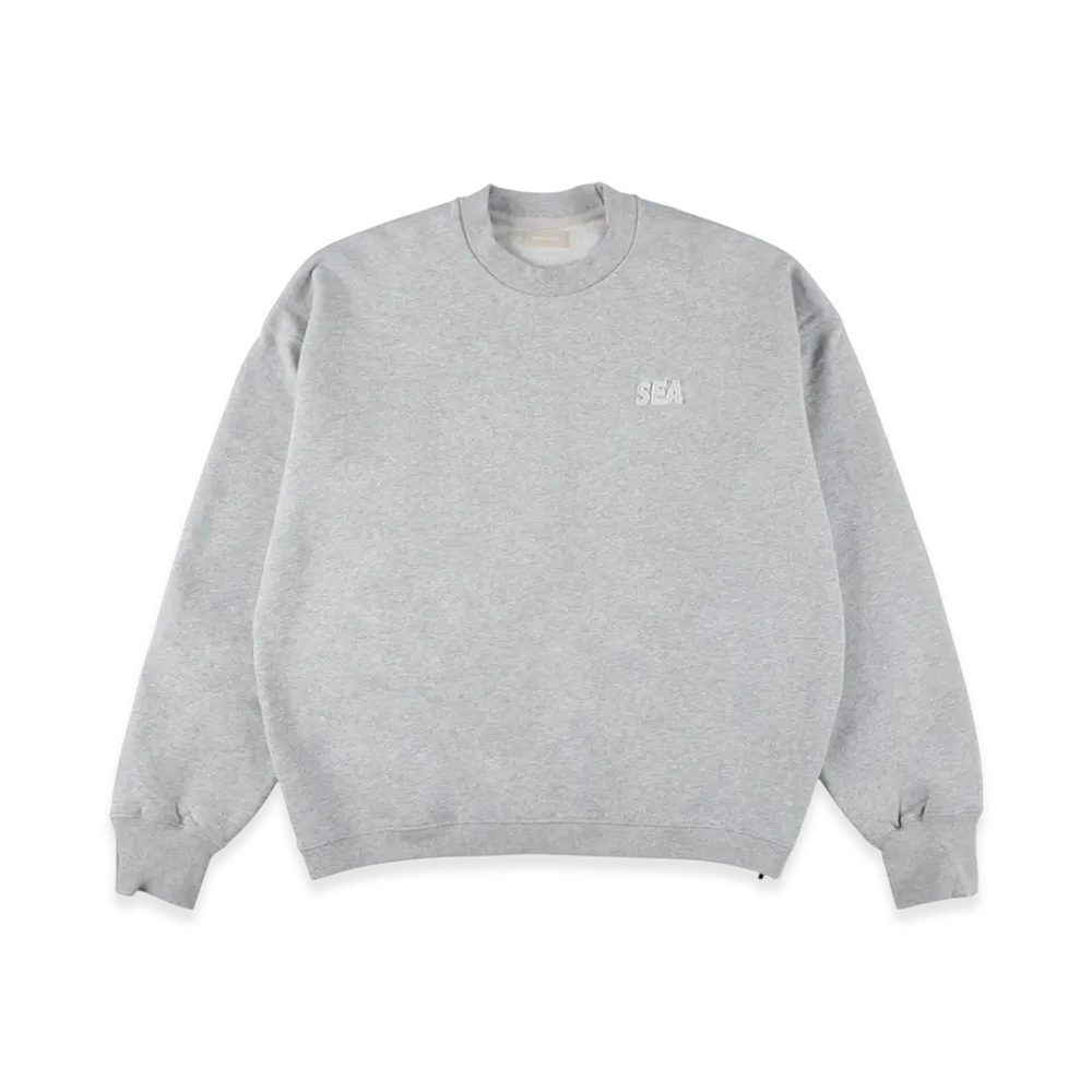 WIND AND SEA Cozy Crewneck Sweatshirt "Heather Gray"