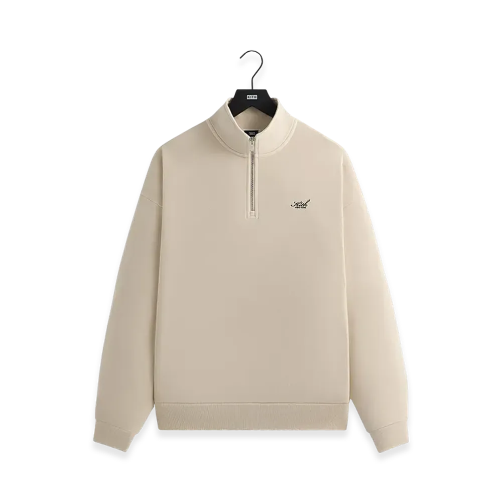 Kith Quarter Zip Nelson Pullover "Rye"