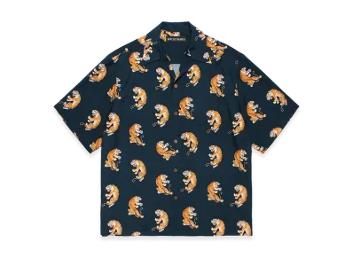 WACKO MARIA x Tim Lehi Hawaiian Shirt "Navy"