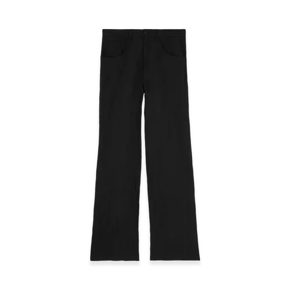 MM6 Maison Margiela Men's Textured Trousers "Black"