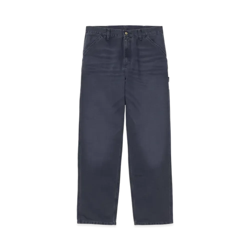 Carhartt WIP Single Knee Pant "Dark Navy(Stone Canvas)"