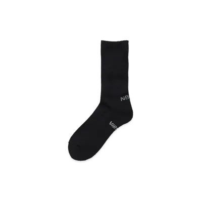 NEIGHBORHOOD x VIBSOX . Rib Socks "Black"