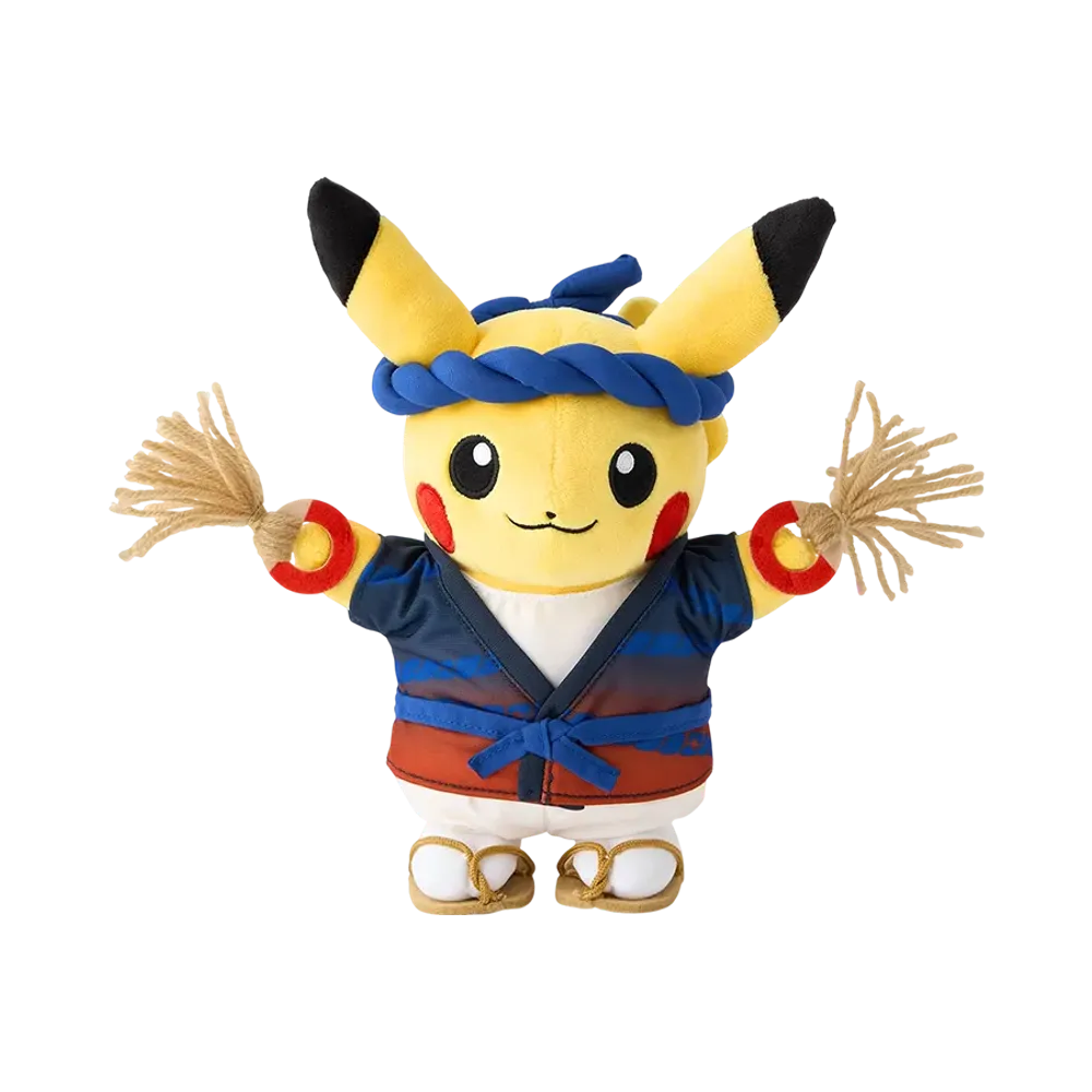 The Pokemon Company -Pokemon- Plush Waraji Matsuri Gokko Pikachu Pokemon Center Tohoku R