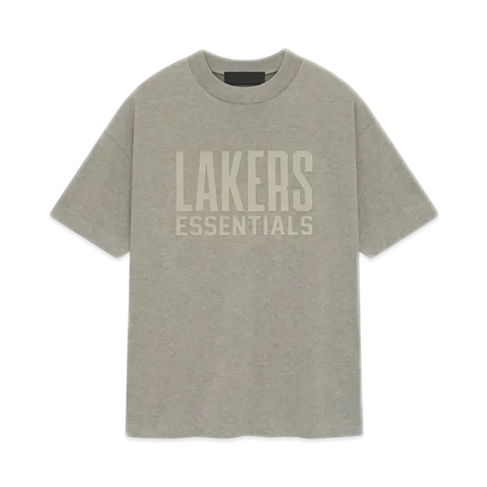 FEAR OF GOD ESSENTIALS Lakers Tee "Warm Heather"