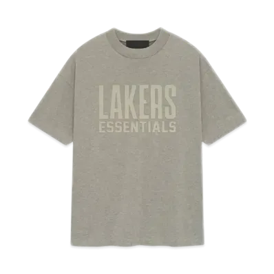 FEAR OF GOD ESSENTIALS Lakers Tee "Warm Heather"