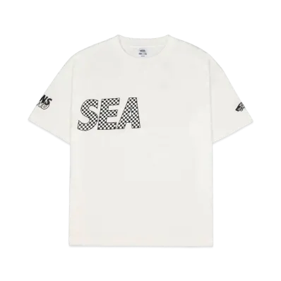 WIND AND SEA x VANS SHORT SLEEVE T-SHIRT "White"
