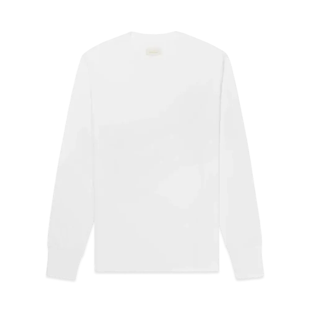 Aime Leon Dore Tonal Logo Long-Sleeve Tee "White"