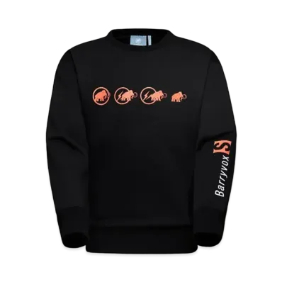 FRAGMENT x MAMMUT Barryvox ML Crew Neck with FRGMT "Black"