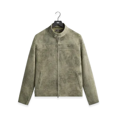 Kith Washed Suede Rossi Moto Jacket "Flagstaff"