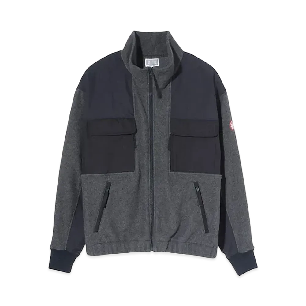 Cav Empt (C.E) FLEECE ZIP UP "Grey"