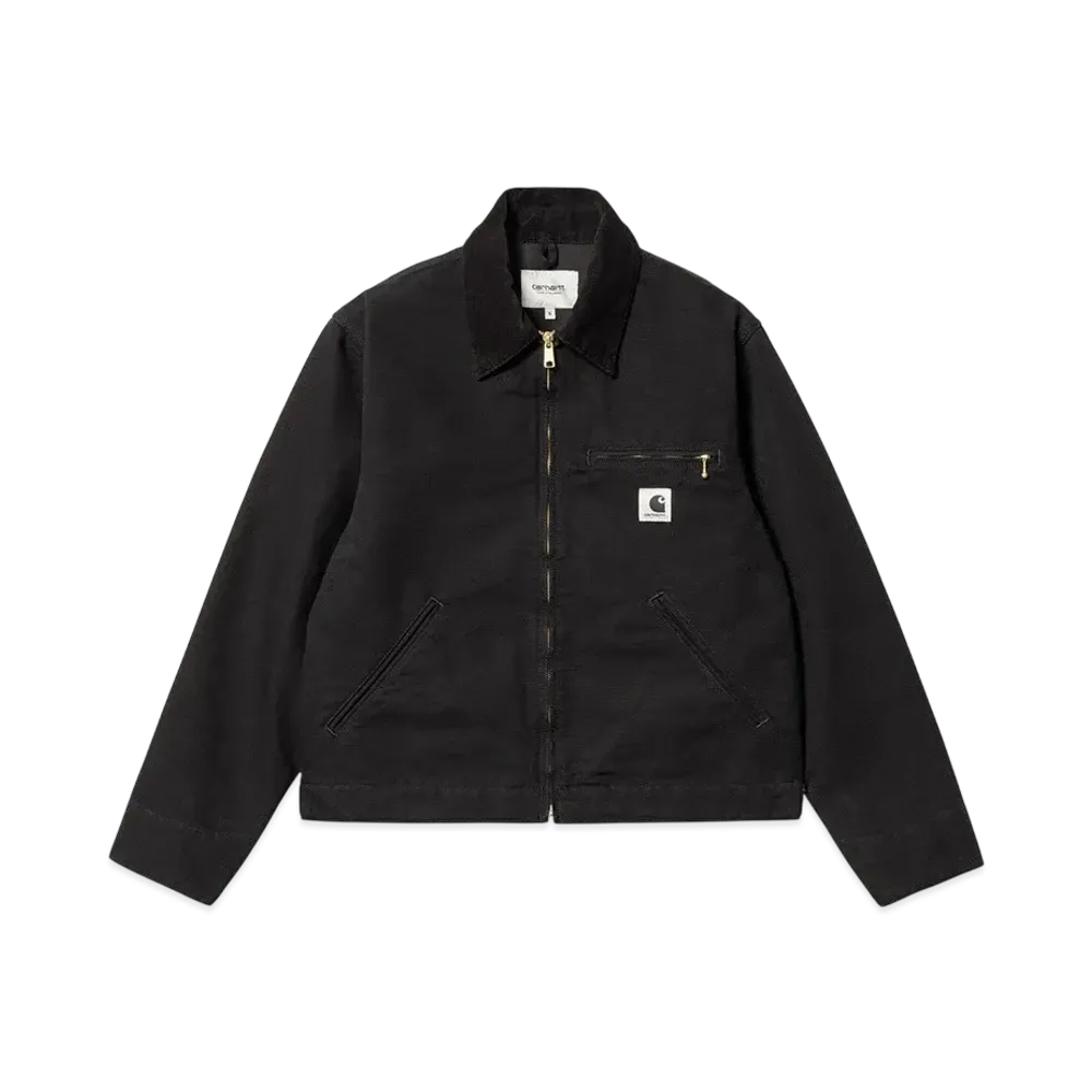 Carhartt WIP W' Og Detroit Jacket "Black/Black(Rinsed)"