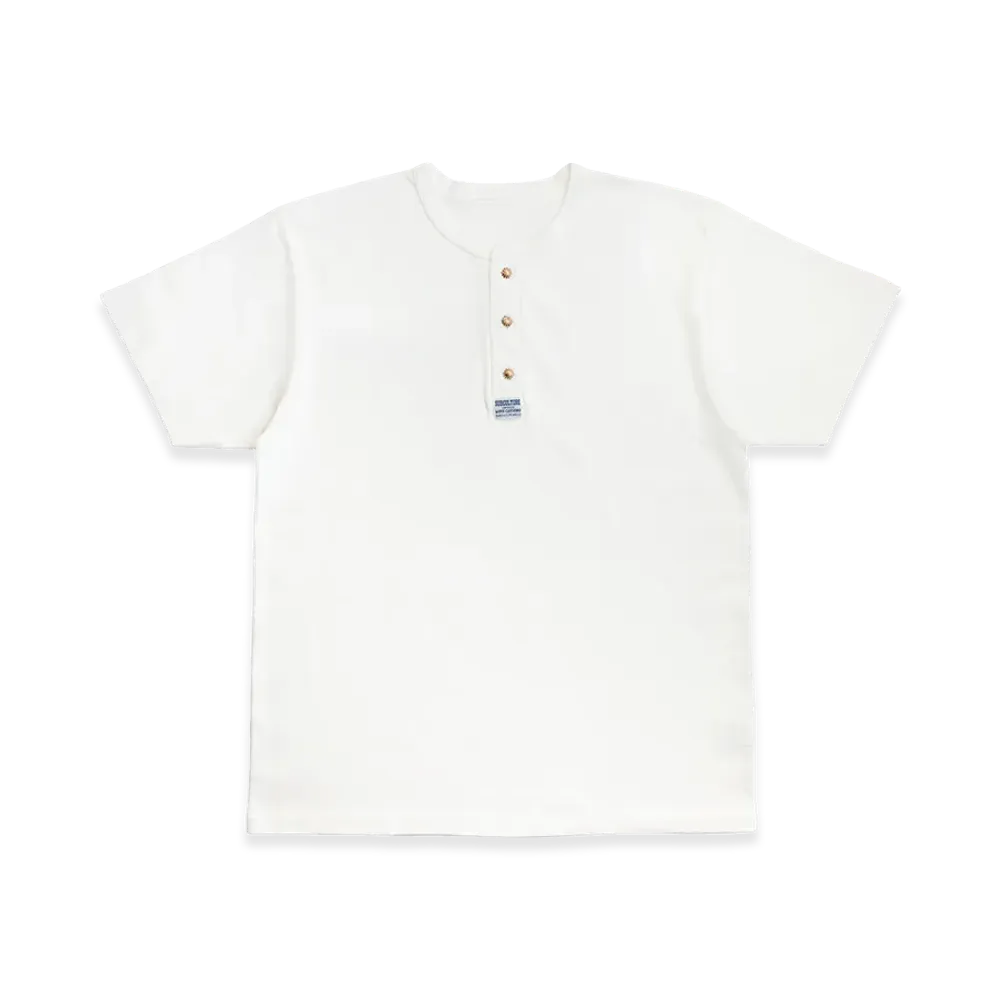 SubCulture Henleyneck T-Shirt (Copper Concho) "White"