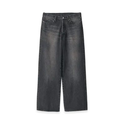 ssstein Loose Denim Pants "Black"