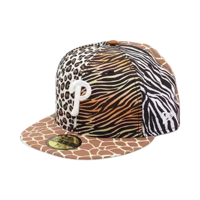 NEW ERA x MLB x atmos Mixed Animal 59Fifty Philadelphia Phillies