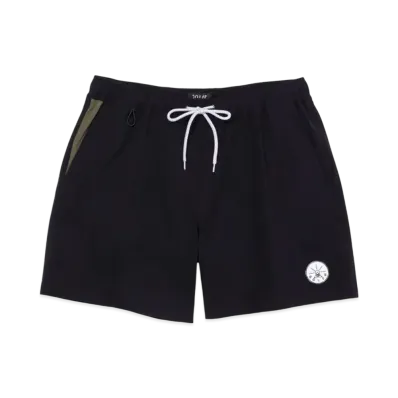 POLeR Stretch 2Way Hybrid Shorts "Black"