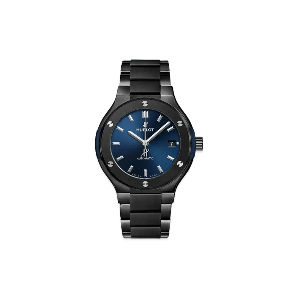 HUBLOT Classic Fusion Ceramic Blue Bracelet 38mm
