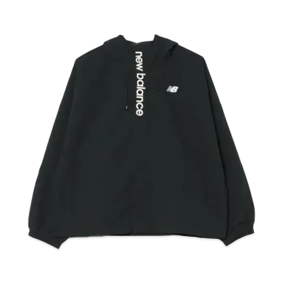 New Balance Hooded Woven Jacket "Black"